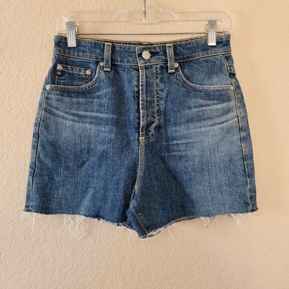 Alexa Chung for Ag Adriano Goldschmied Womens Jean Short Size 28 Button Fly - Picture 1 of 11
